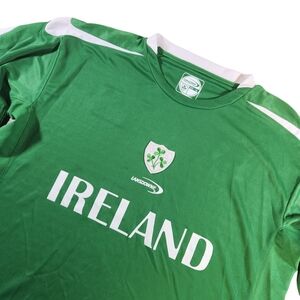 Ireland LANSDOWNE Rugby T-Shirt Men's Size XL Irish Shirt Green Clover Jersey